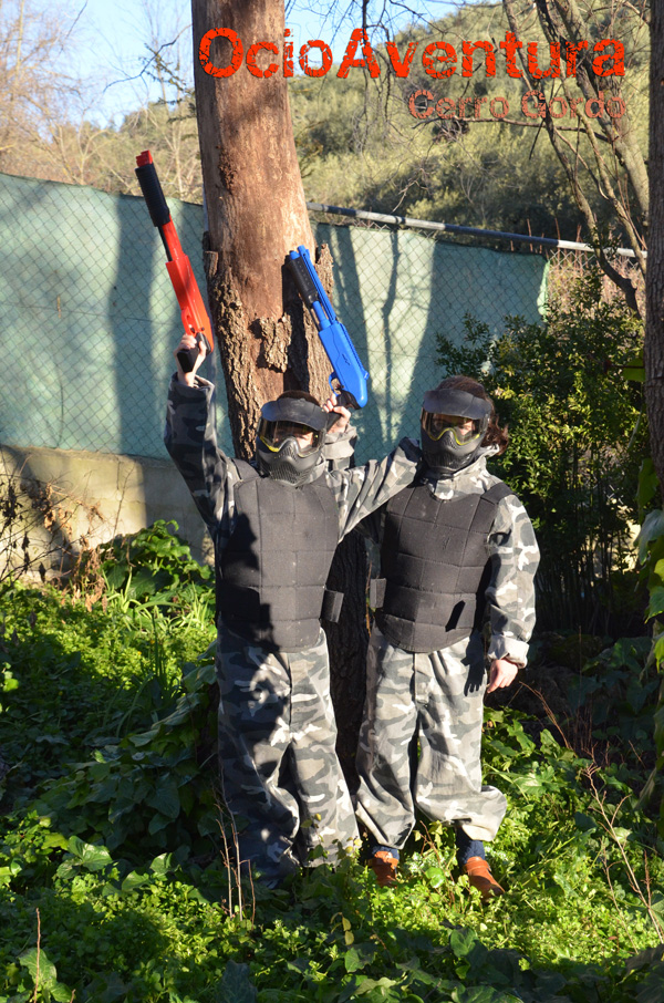 Paintball para niños cerca de Málaga, Córdoba y Granada.