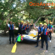 Rafting despedida de solteros Andalucía