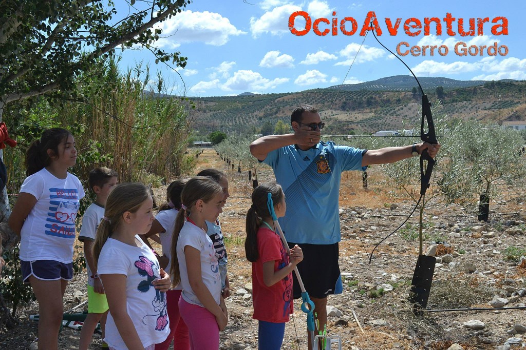 Tiro con arco en Cuevas Bajas