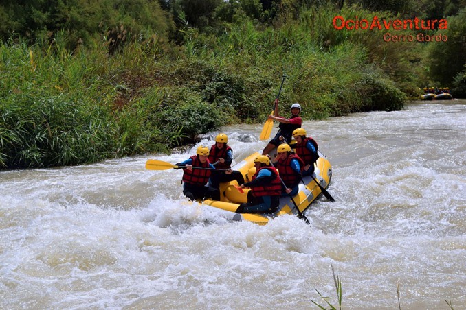 3. Descenso de rafting entre Málaga y Córdoba
